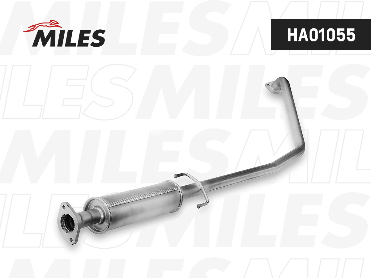 Глушитель MILES Резонатор CHEVROLET AVEO 1.4 03-08