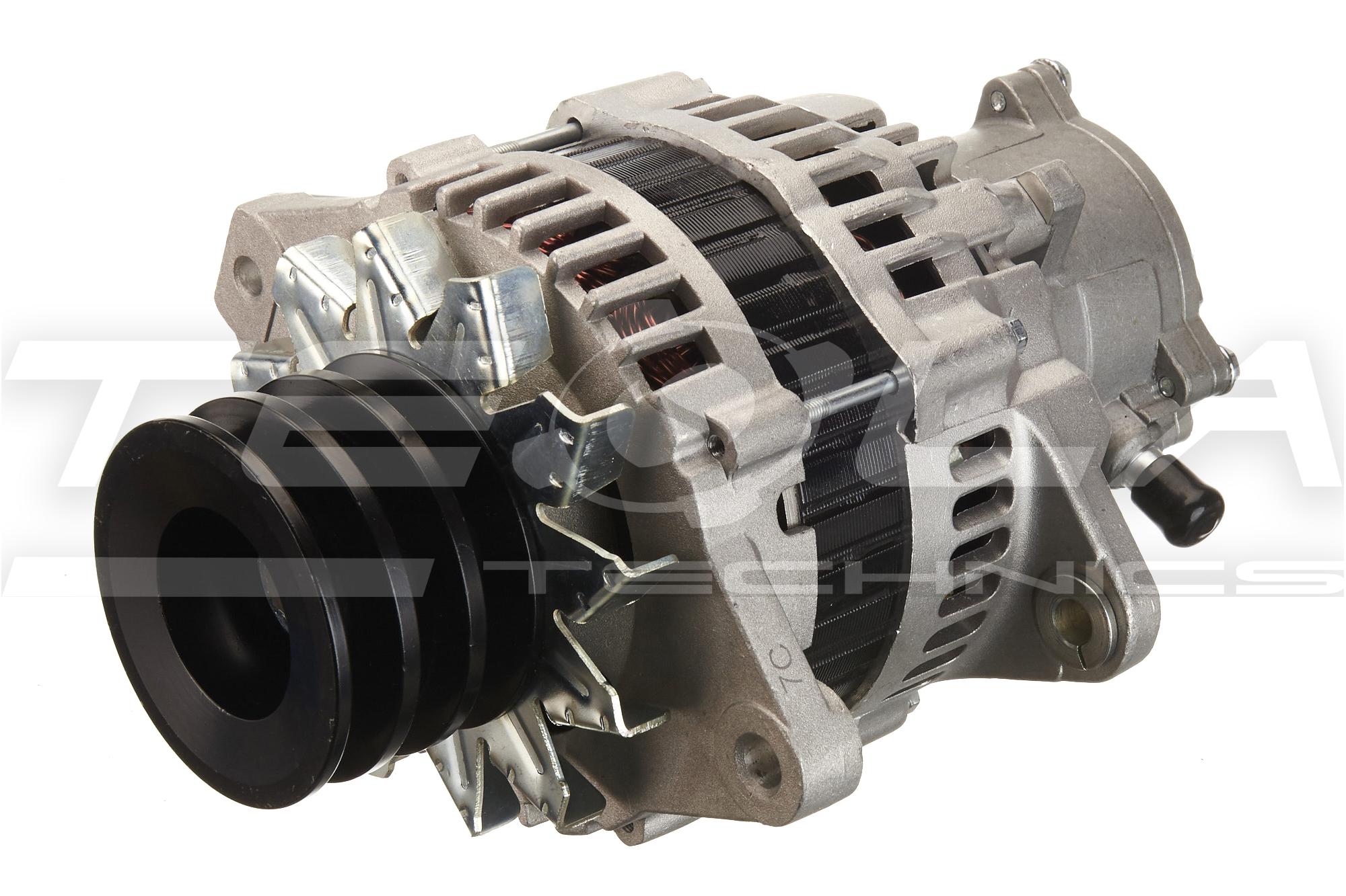 Генератор ISUZU ELF 24V, 80A, 3-Groove, V Pump TESLA TECHNICS