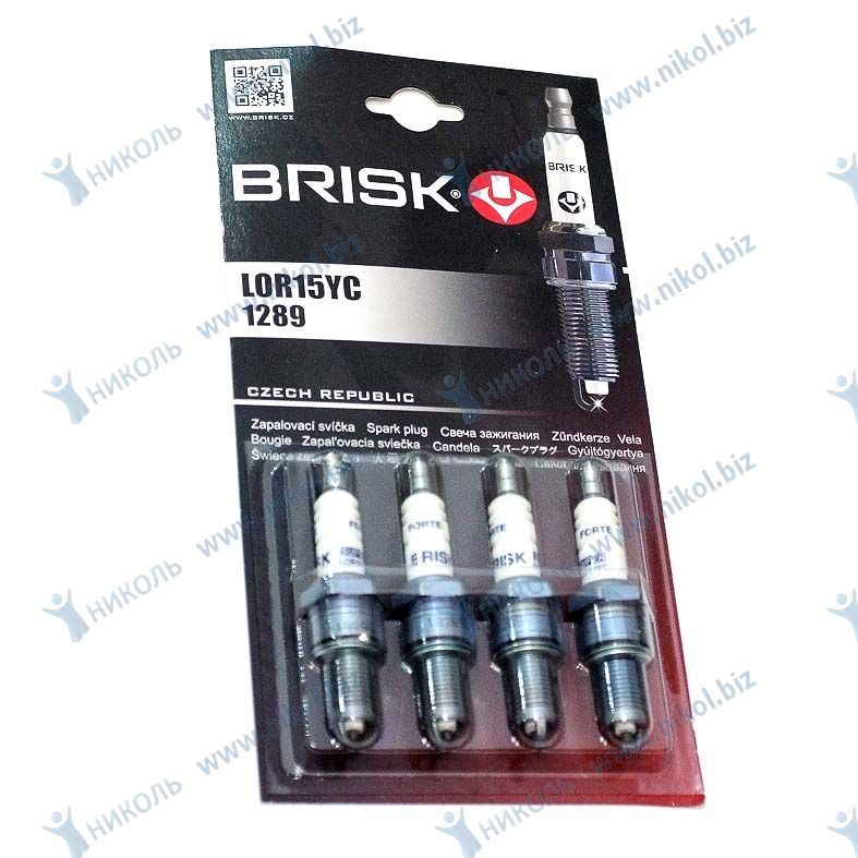 яяяСвеча BRISK Super_Forte 2108-10 карб LOR15YC (к-т=4шт)