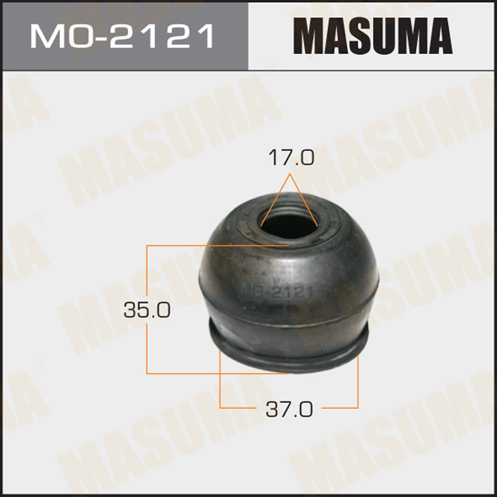 Пыльник шаровой опоры 17 х 37 х 35 MASUMA