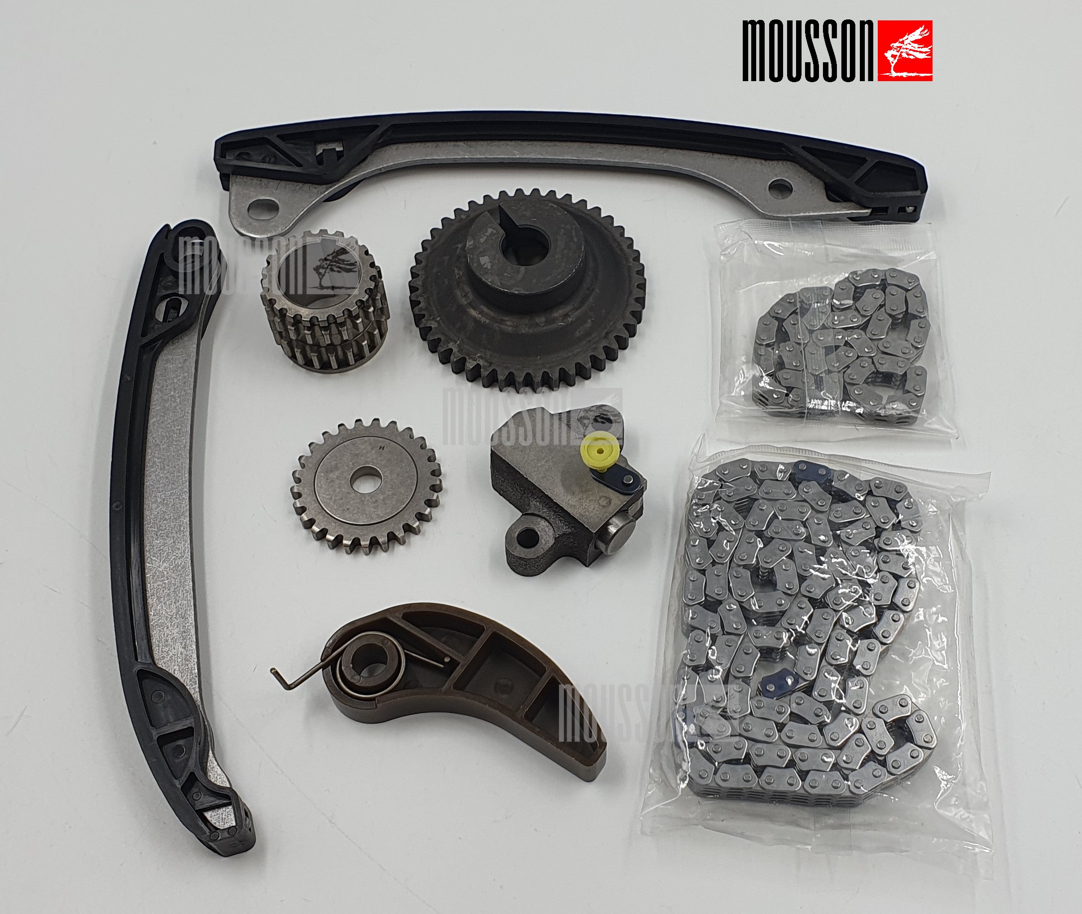 Комплект цепи ГРМ Nissan HR12 1,2L (звезды) Mousson