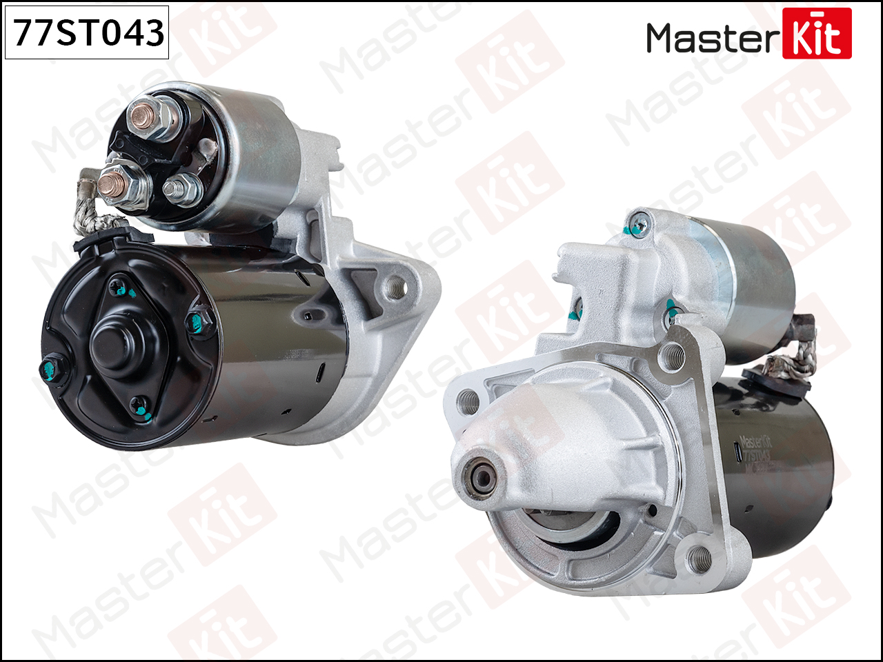 Стартер FORD FOCUS II/III, MONDEO IV 1.6/2.0TDCi (1.1kw) замена на 77ST019