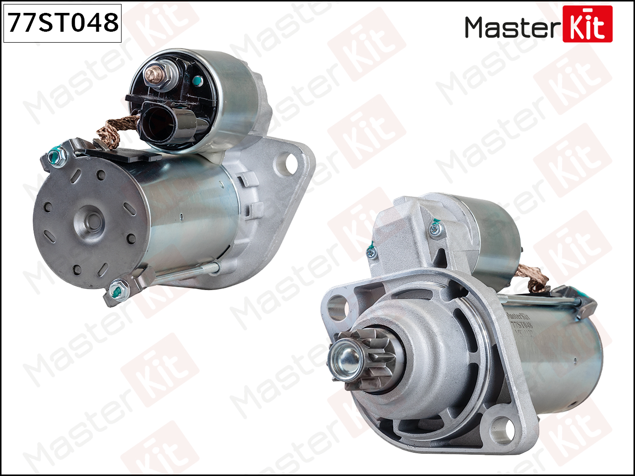 Стартер VW GOLF, JETTA, PASSAT 1.6-2.0 05-10 (1.1kw)