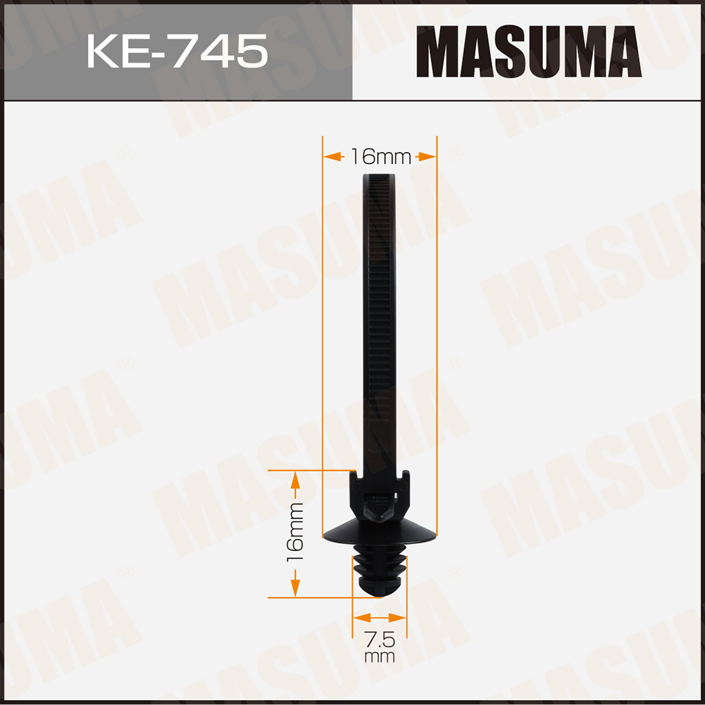 Клипса Masuma KE-745