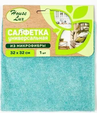 Салфетка House Lux №1 микрофибра универсальная 32 х 32 см