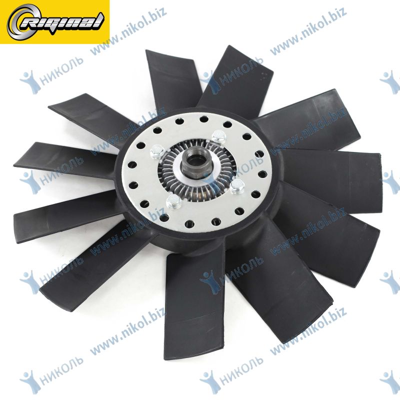 Муфта вязкостная Г-3302 дв.Cummins 2.8 в сборе с крыльч Riginal