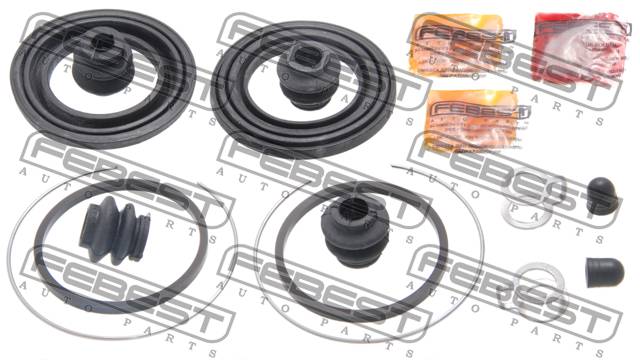 Ремкомплект суппорта Toyota Yaris (P10) 99- переднего (D51mm, суппорт aisin) (на обе стороны) \ FEBEST 0175-SCP10F