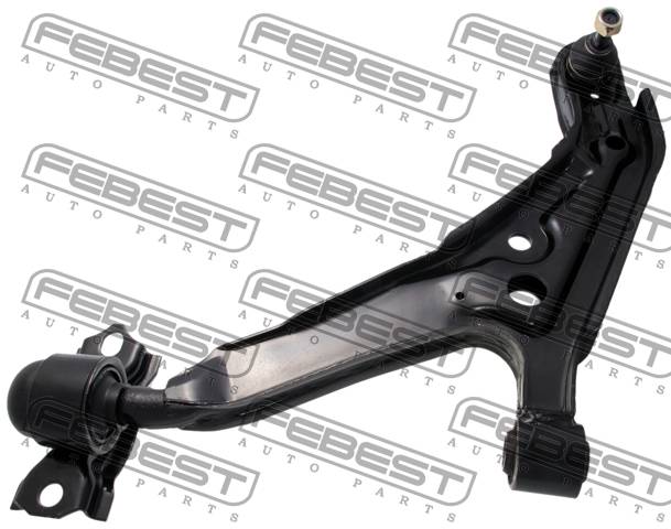Рычаг FEBEST 0224P11LH NISSAN PRIMERA P11 1996-2001 пер.L