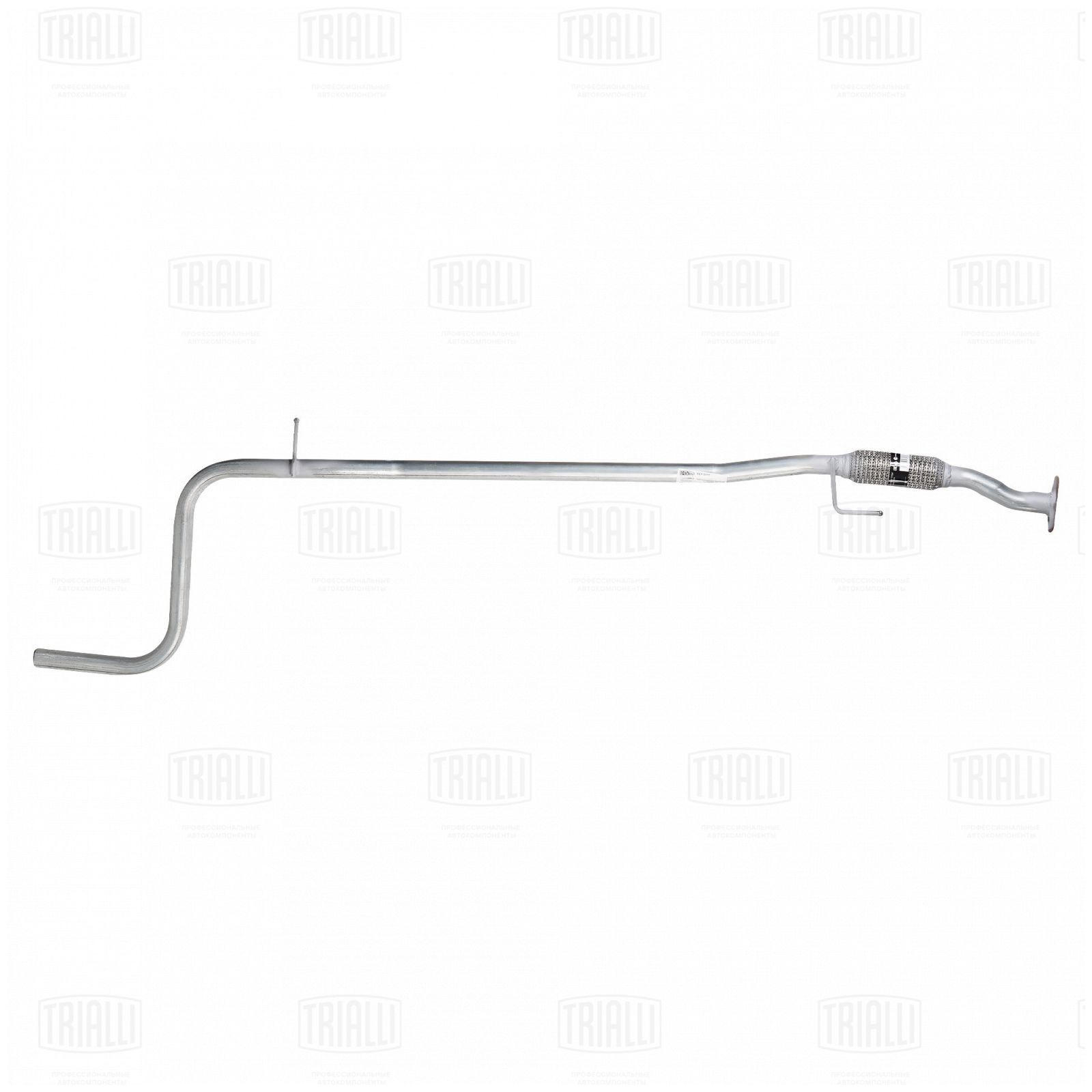 Труба переходная Fiat Albea 02- 1.4i (алюм. сталь) Trialli