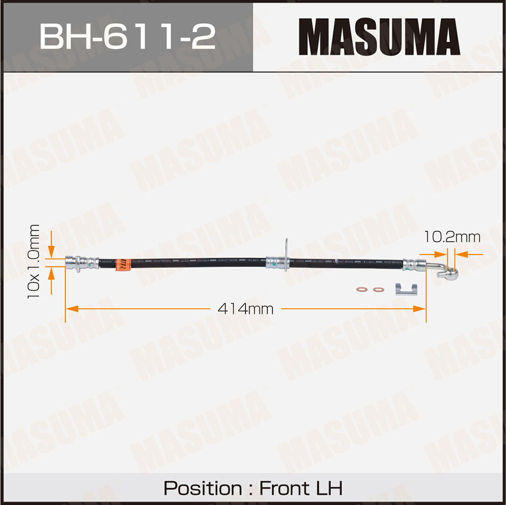 Шланг тормозной Honda CR-V / RE# front LH Masuma