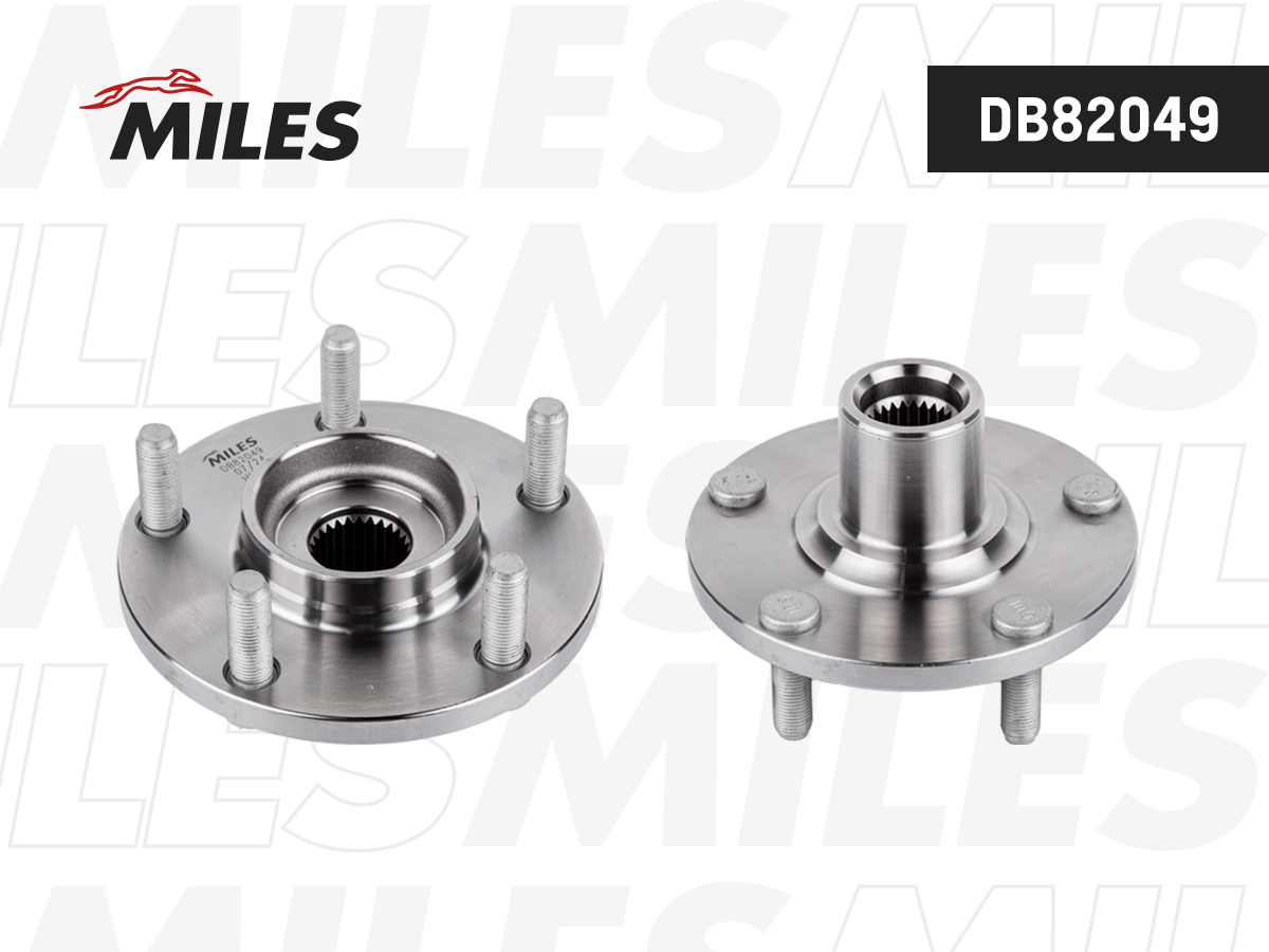 Ступица NISSAN ALMERA TINO V10M (00-05)/ PRIMERA P12E (01-07) MILES передняя