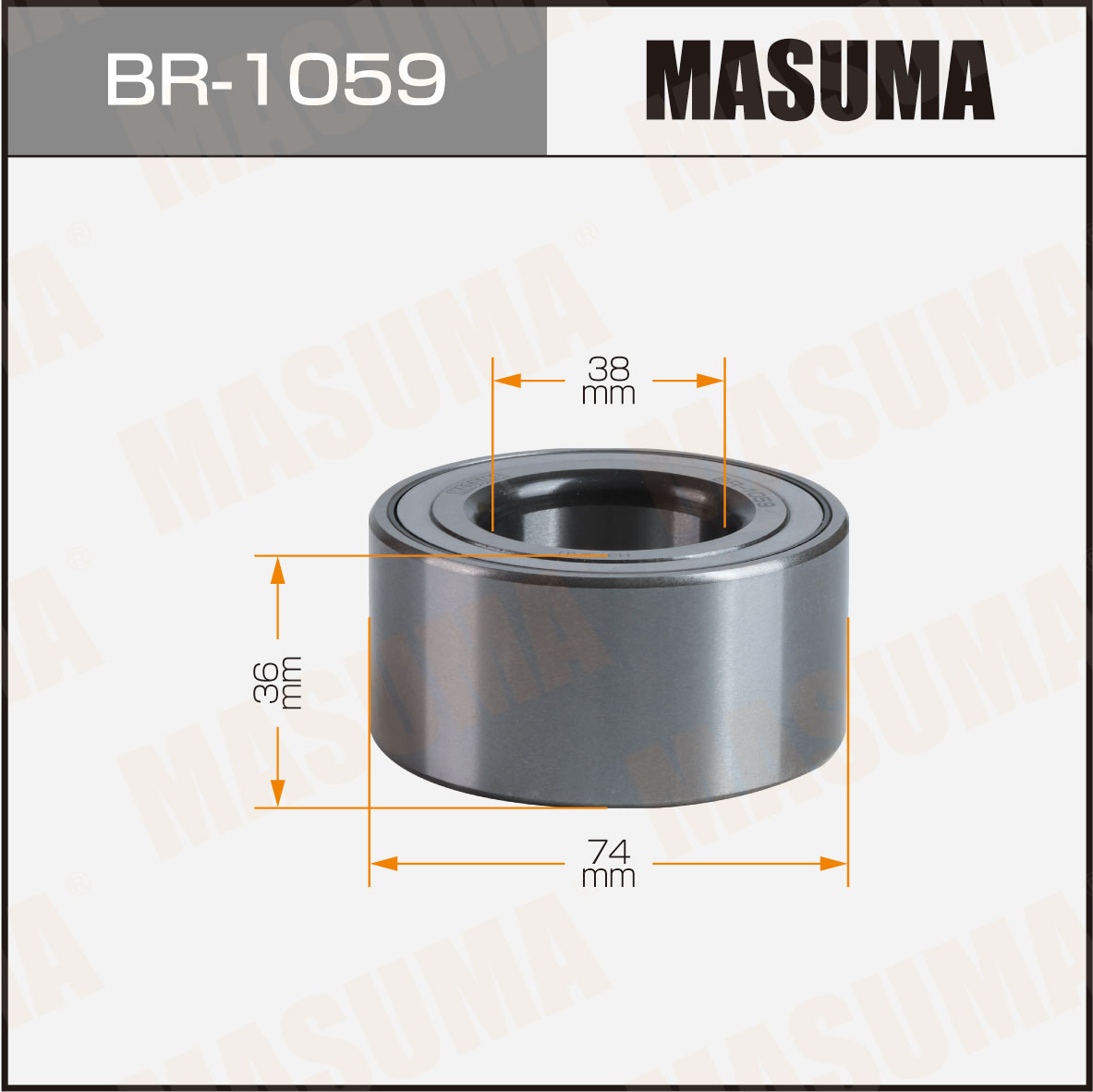Подшипник ступичный Nissan AD / Y11 front Masuma 
