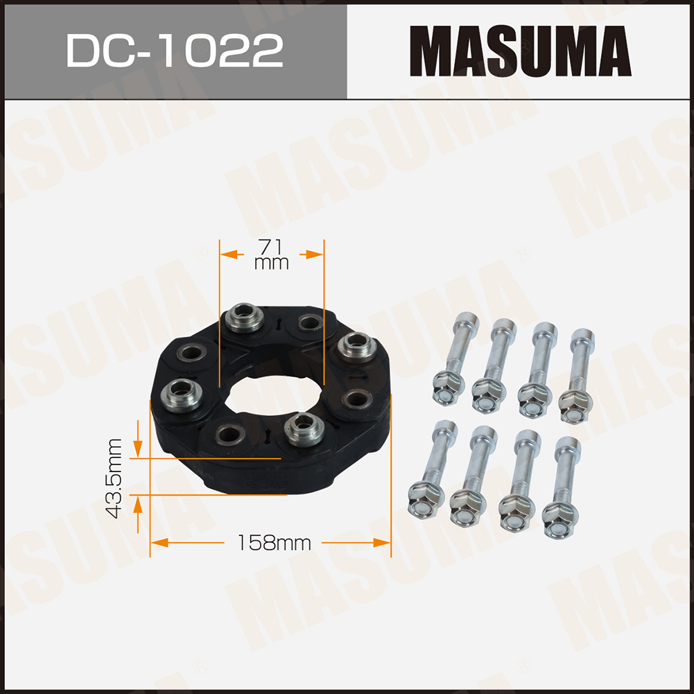 Муфта карданного вала Mercedes S (W221) Masuma