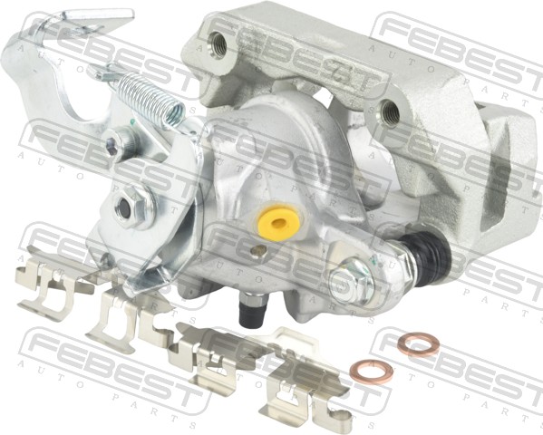 Суппорт тормозной задний правый (со скобой) TOYOTA AURIS/HYBRID (UKP) ADE15#,NDE150,NRE150,ZRE15#,ZZE150,ZWE150 2007.02-2013.05 [EU]