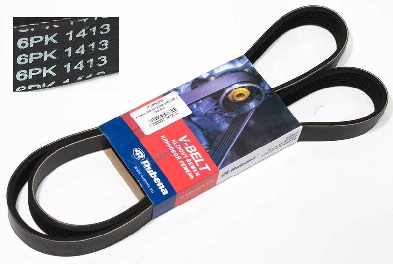 Ремень 6PK1413 ГАЗ ЗМЗ-405 с ГУР Е-3