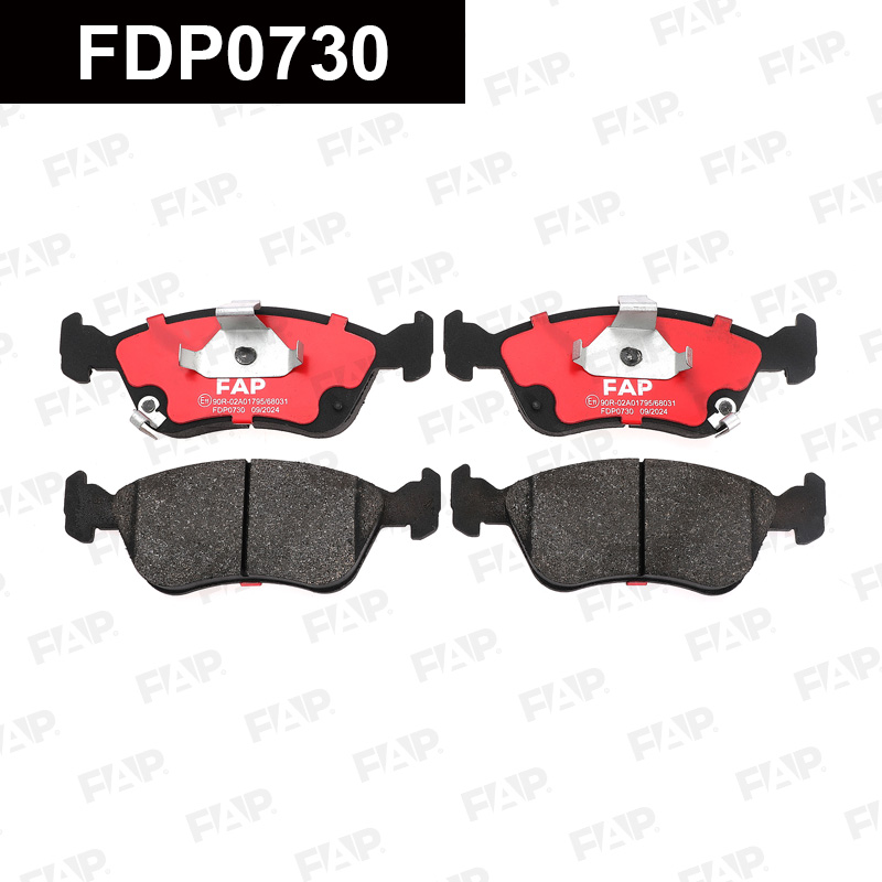 Колодки тормозные TOYOTA Avensis 1.6L 1997.10-2000.06 перед. смесь CERAMIC FAP