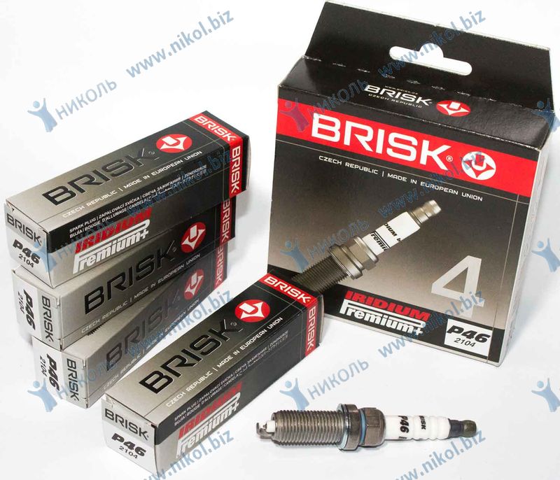 Свеча BRISK Premium+ (иридий) P46 (к-т=4шт)