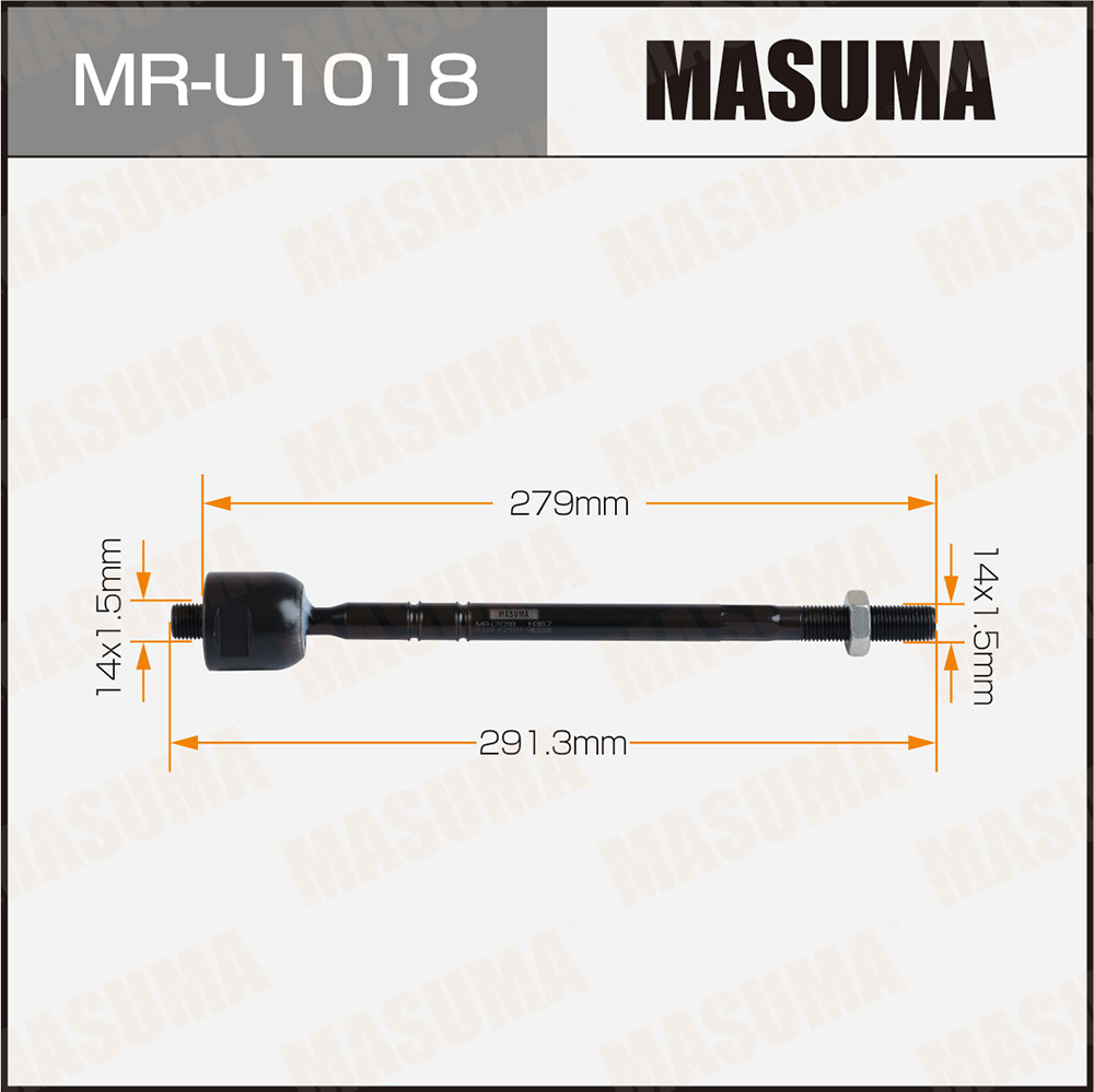 Тяга рулевая FORD FIESTA 01-12 Masuma