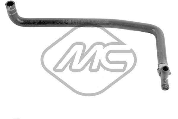 Патрубок печки Fiat strada _METALCAUCHO