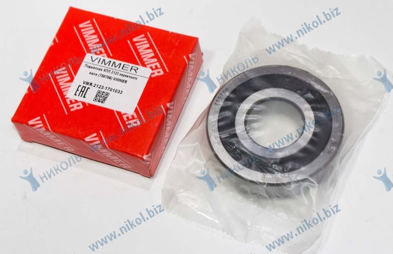 Подшипник КПП 2123 первичного вала (750706) VIMMER