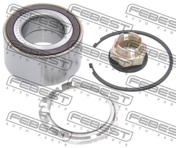 Подшипник ступицы для а/м Lada Largus 12-, Xray 16-; Renault Logan 10- передний (+ABS) 37x72x37 \ FEBEST DAC37720037M-KIT