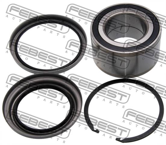 Подшипник ступицы TOYOTA LAND CRUISER 90 1996- передний 54x96x37x51 (ремкомплект) \ DAC54960051-KIT FEBEST
