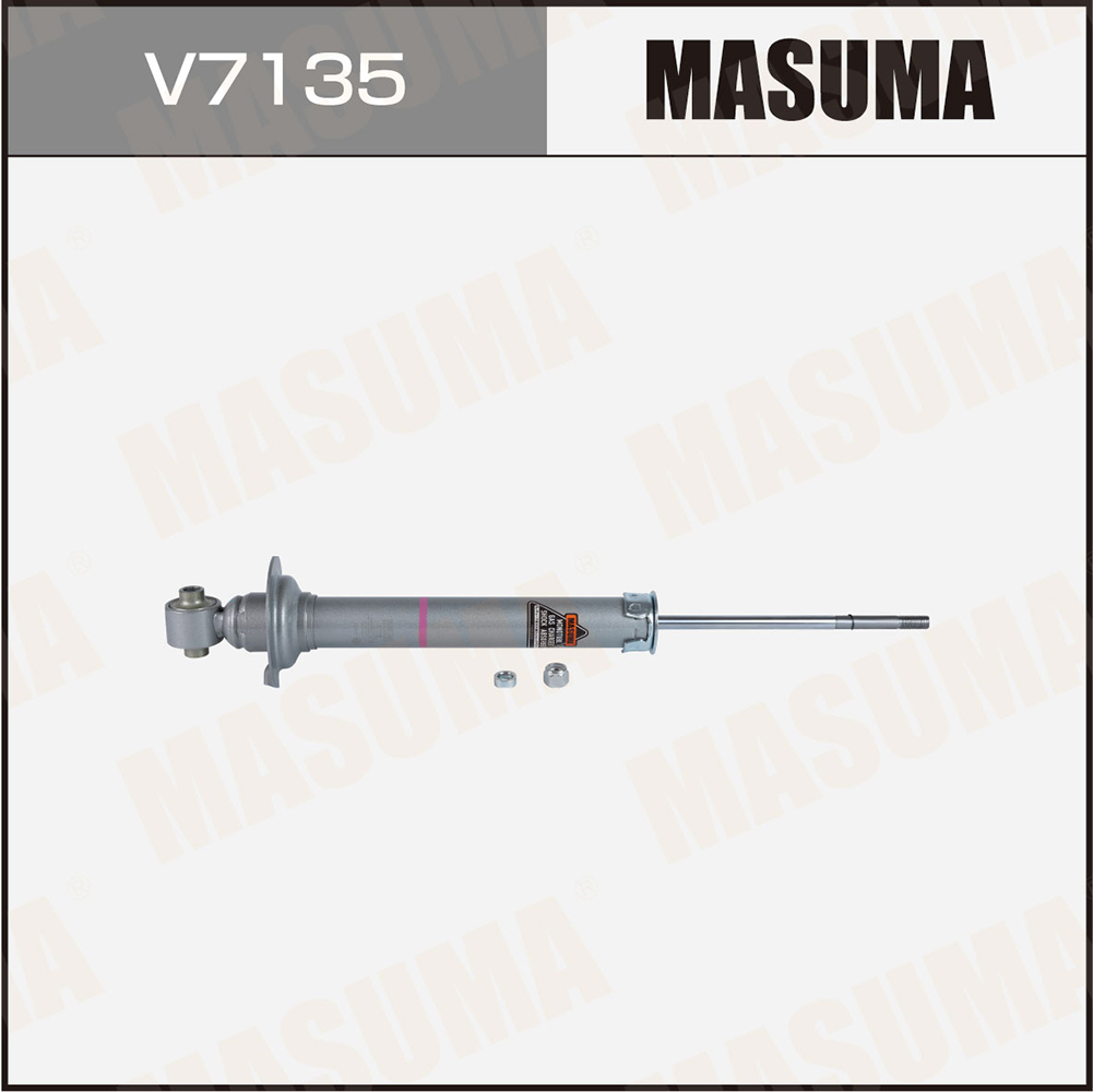 Амортизатор Toyota Crown 03-, Mark X 04- задний газомасляный Masuma