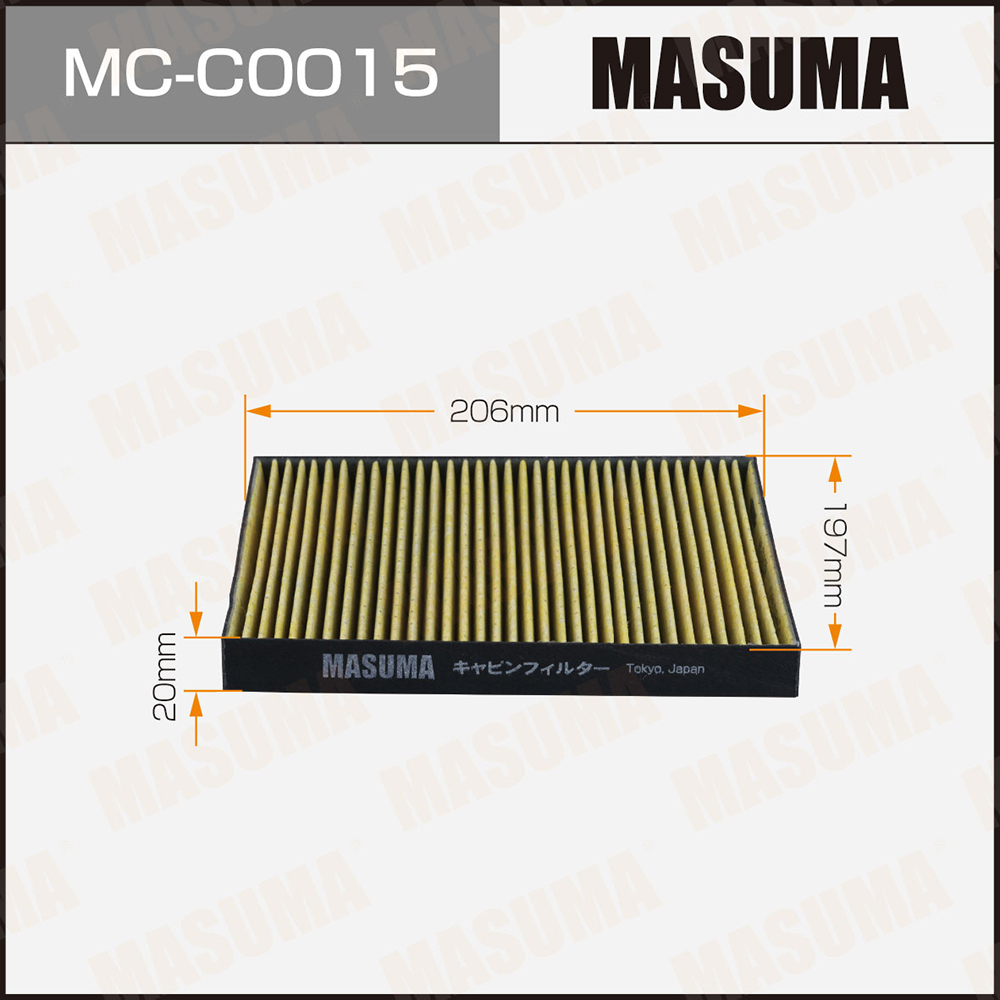 Фильтр салона AC3504 Masuma