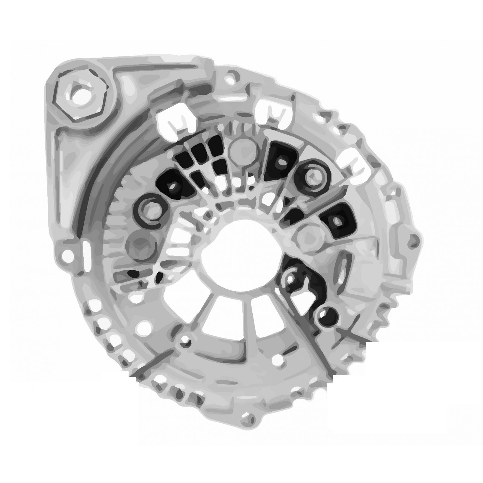 Мост диодный генератора BMW X5 Е70 (07-)/X6 Е71 (08-) 3.0D (с крышкой) StartVolt
