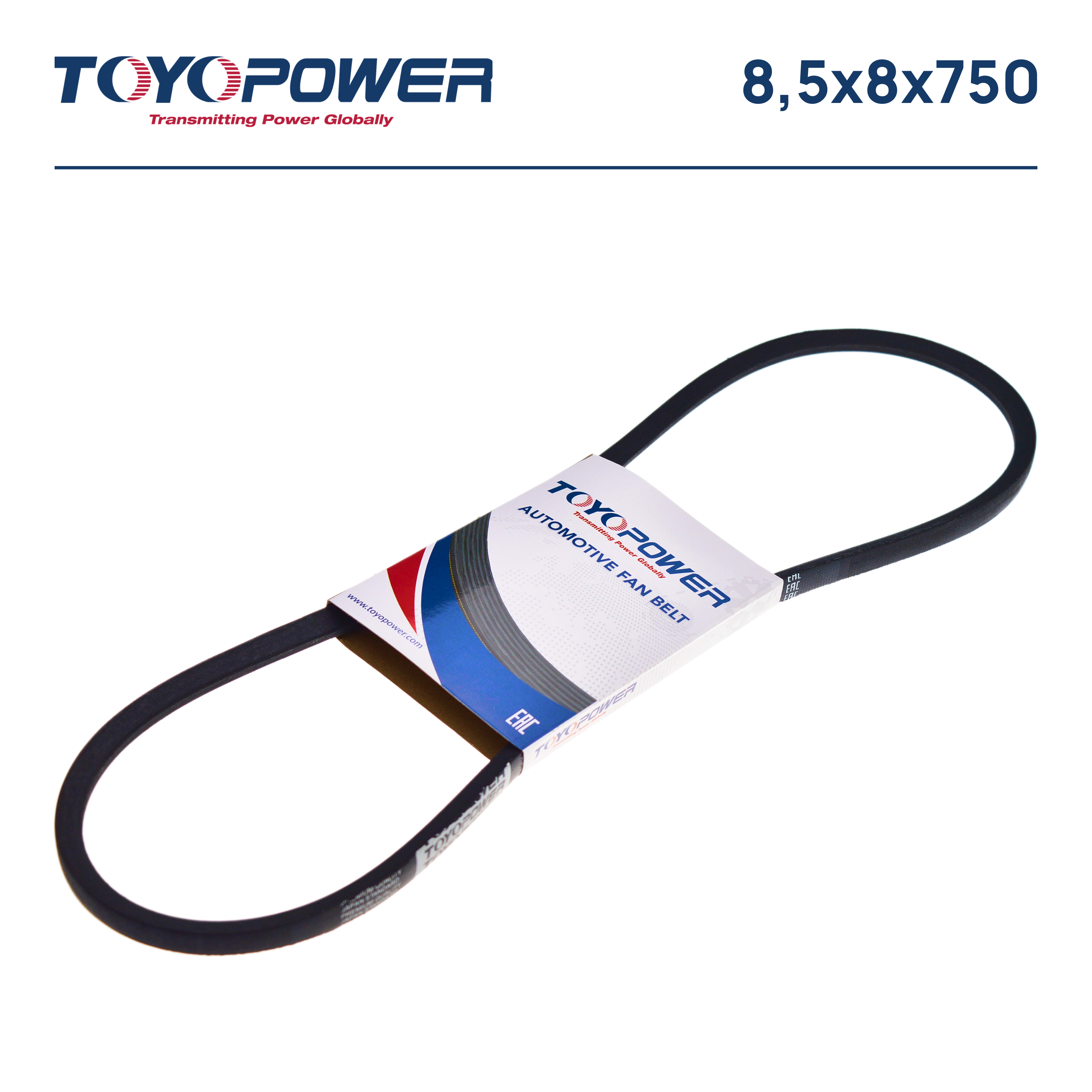 Ремень клиновой 8,5x8x750 Toyopower SPZ (8,5x8) - 750 Lp
