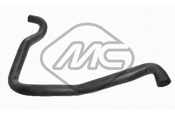 Патрубок радиатора VW Transporter T4 1,9D-TD_METALCAUCHO