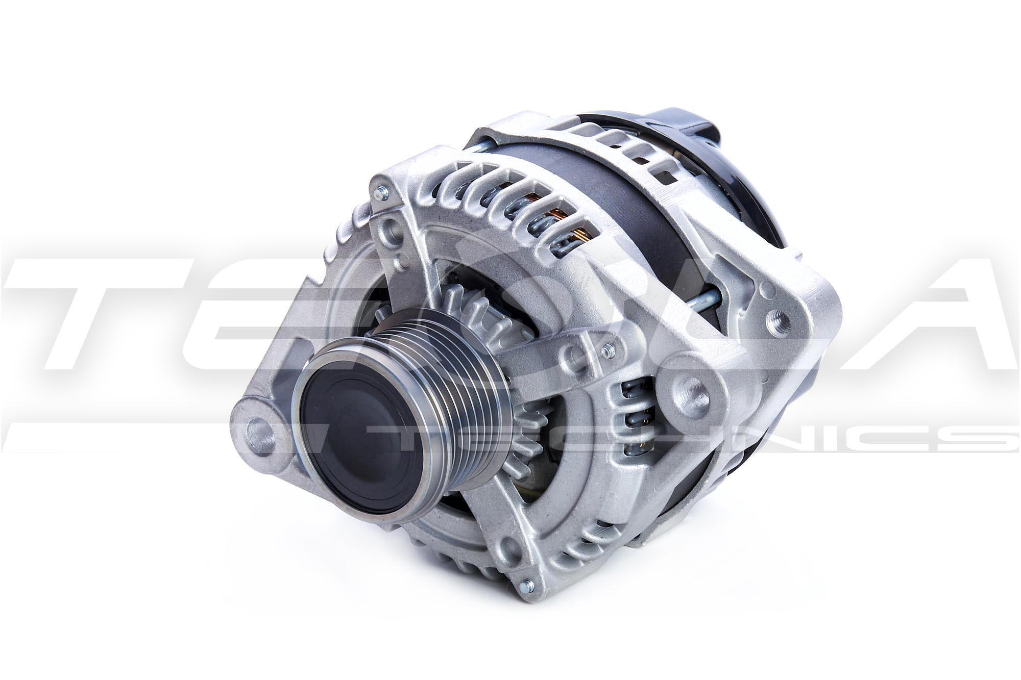Генератор Toyota Camry (V40) 06-, Highlander 07-; Lexus RX 06- 3.5i 12V, 100A, 7-Groove Decoupler Pulley; Tesla Technics