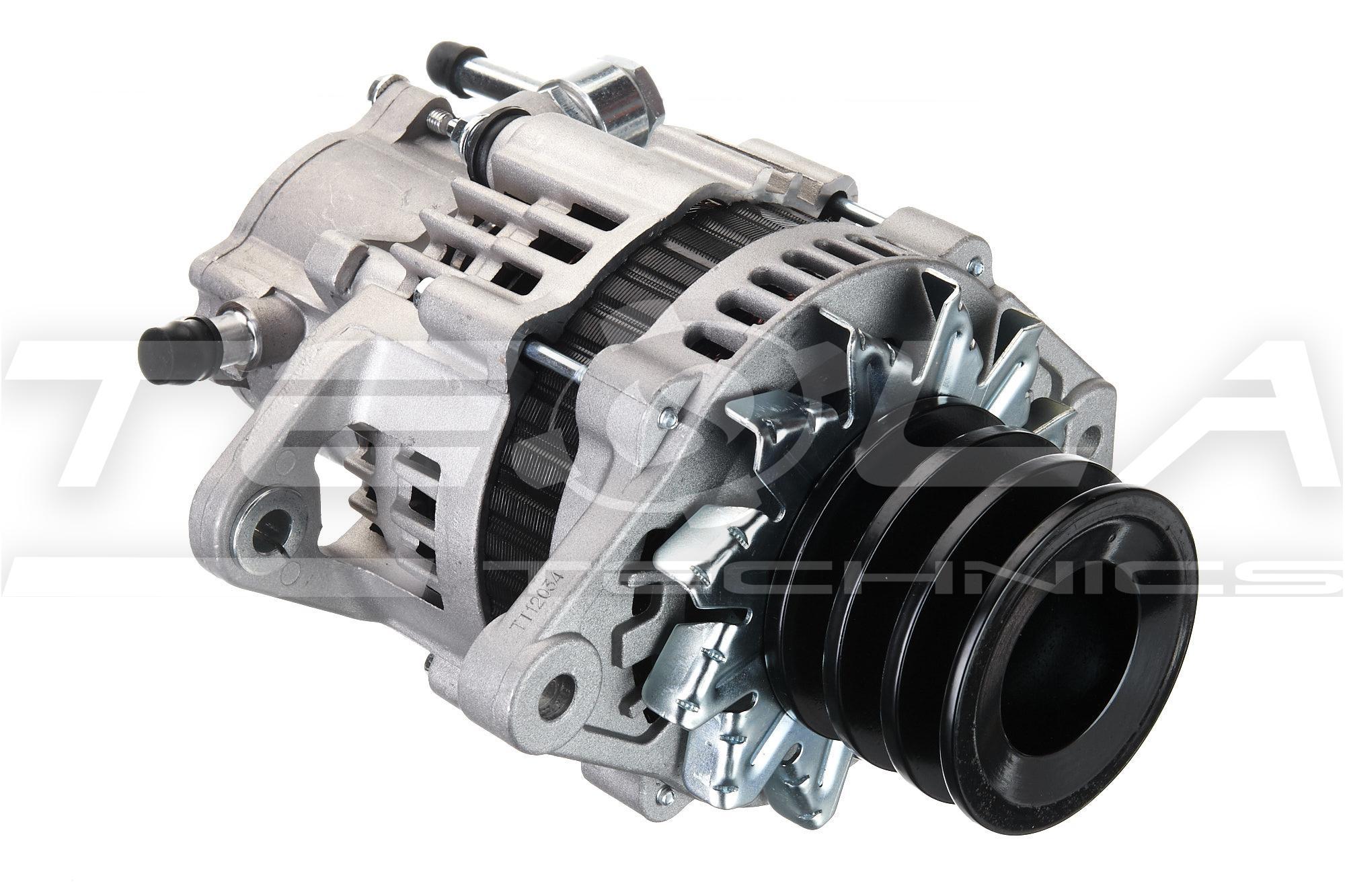 Генератор ISUZU NPR , HITACHI двс ISUZU 4HK1 24V, 50A; с помпой TESLA TECHNICS