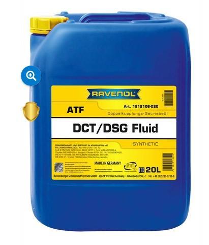 Масло трансмиссионное Ravenol DCT/DSG Getriebe Fluid синтетическое 20л 4014835718920