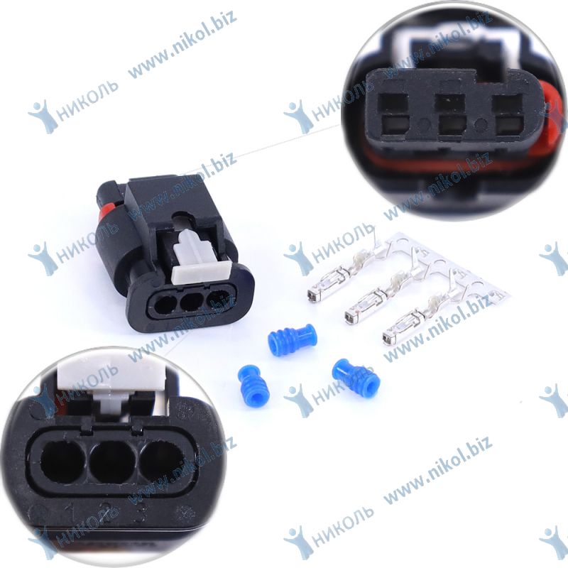 Колодка катушки зажигания Г-дв.405 Евро 3 VOLTON