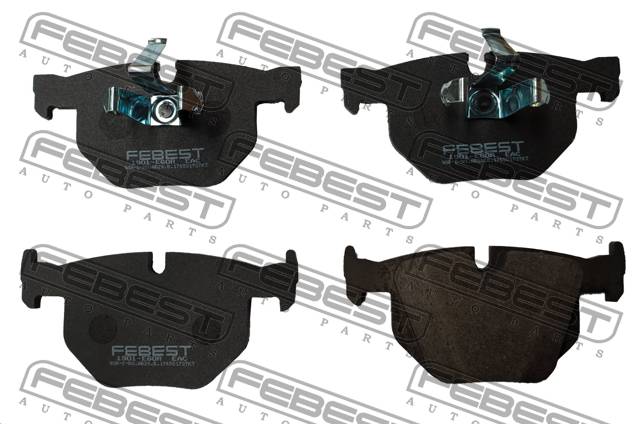 Колодки тормозные BMW 5 (E60) 03-, 6 (E63, E64) 04- задние \ FEBEST 1901-E60R
