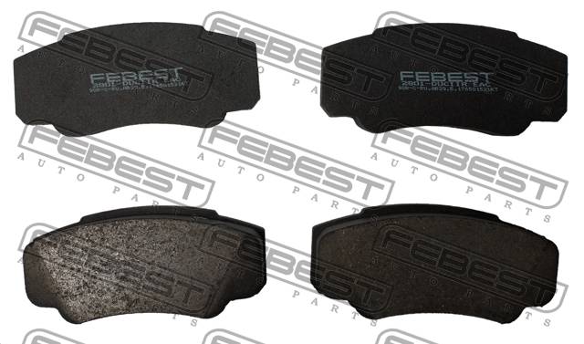 Колодки тормозные Citroen Jumper; Fiat Ducato; Peugeot Boxer 94-06 задние \ FEBEST 2801-DUCIIR