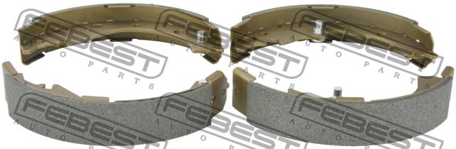 Колодки тормозные Toyota Townace/Liteace 86-08, Picnic 96-01 барабанные \ FEBEST 0102-ACA20R