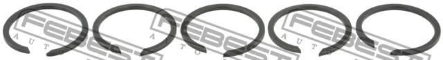 Кольцо стопорное MITSUBISHI PAJERO V20-50# 1990.10-1999.11 [JPN] (5 шт. в упаковке, цена за 1шт.) \ CC-2-28X2-PCS5 FEBEST