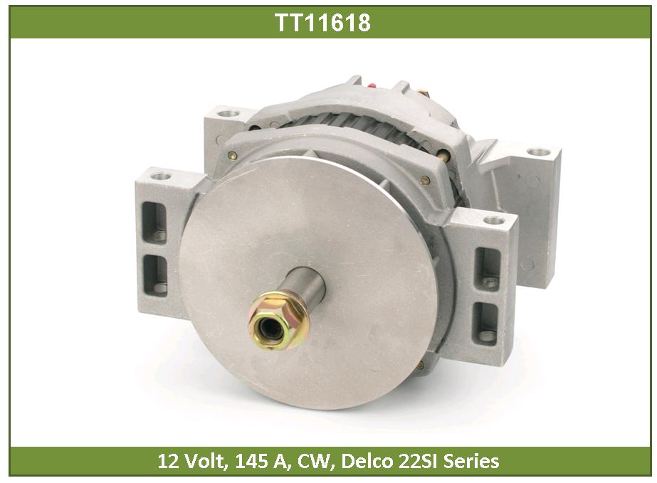 Генератор 12V, 145A, Delco 22SI Series TESLA TECHNICS