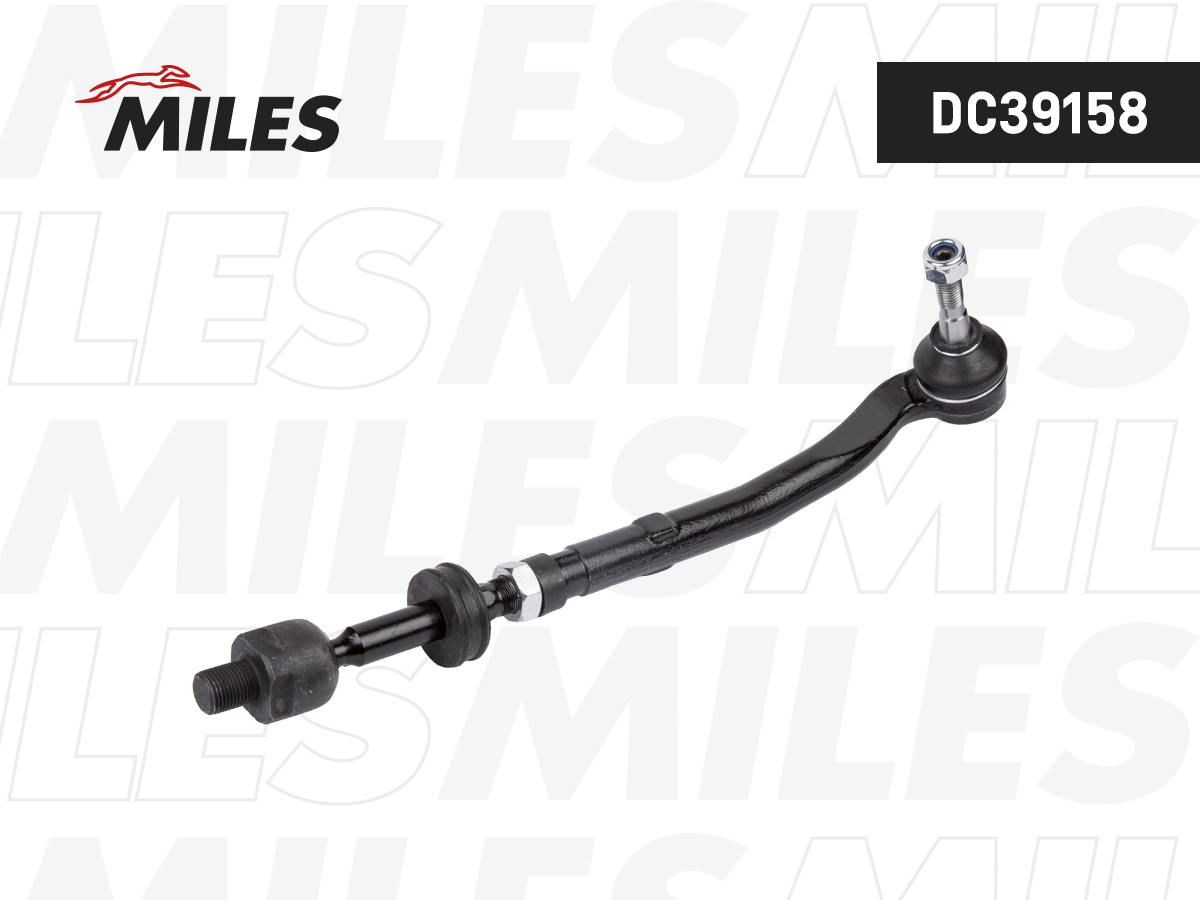 Тяга рулевая MILES BMW E39 лев.(с наконечником)