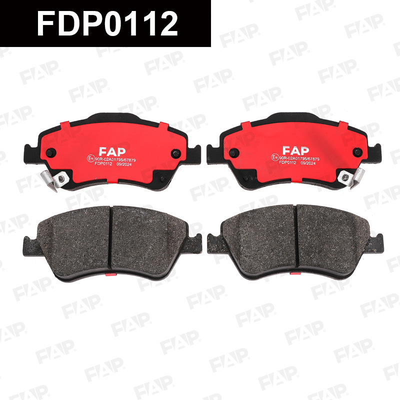 Колодки тормозные TOYOTA Auris 1.8L 2009.02-2012.09 перед. смесь CERAMIC FAP