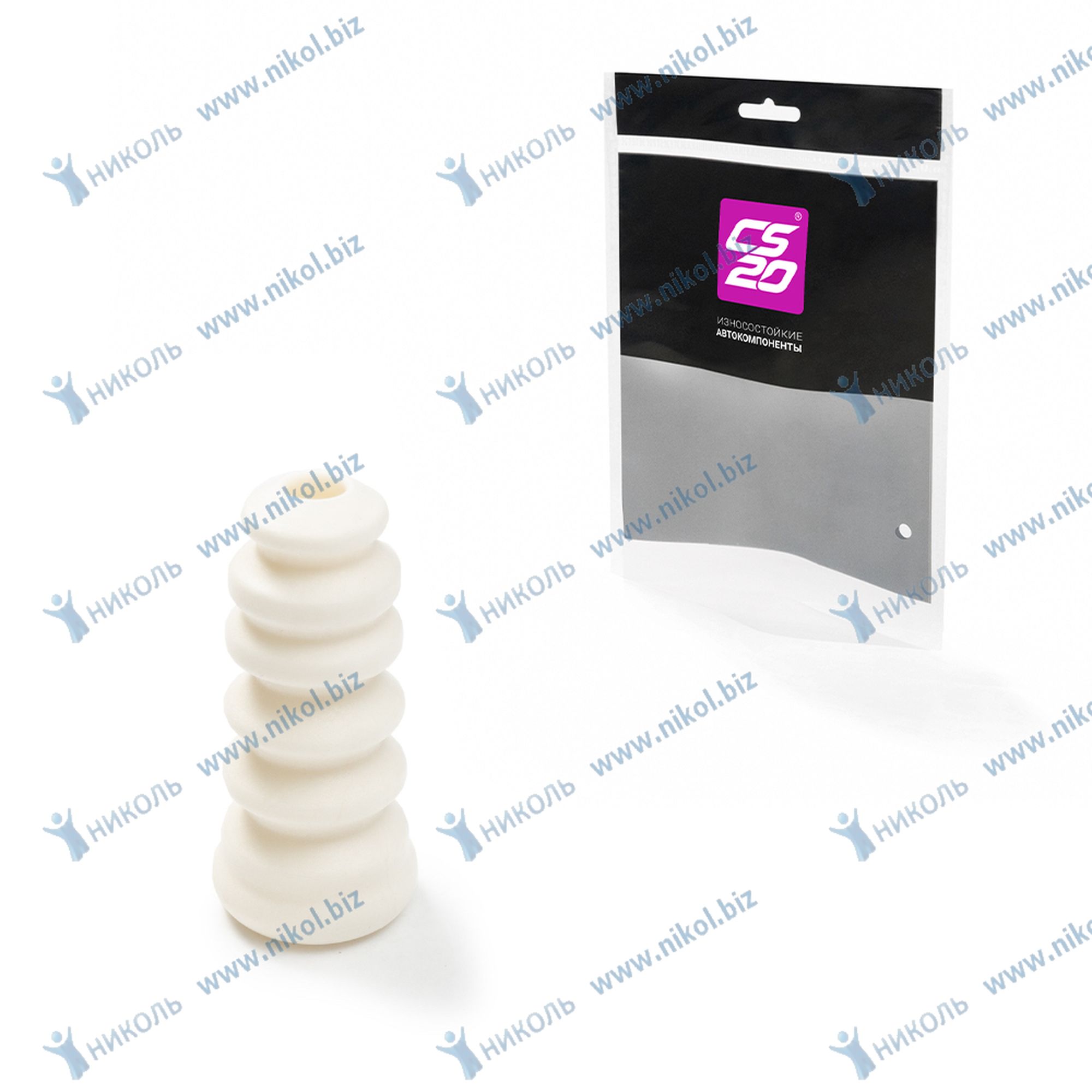 Отбойник стойки задн 2180 Vesta полиуретан CS-20 бел 