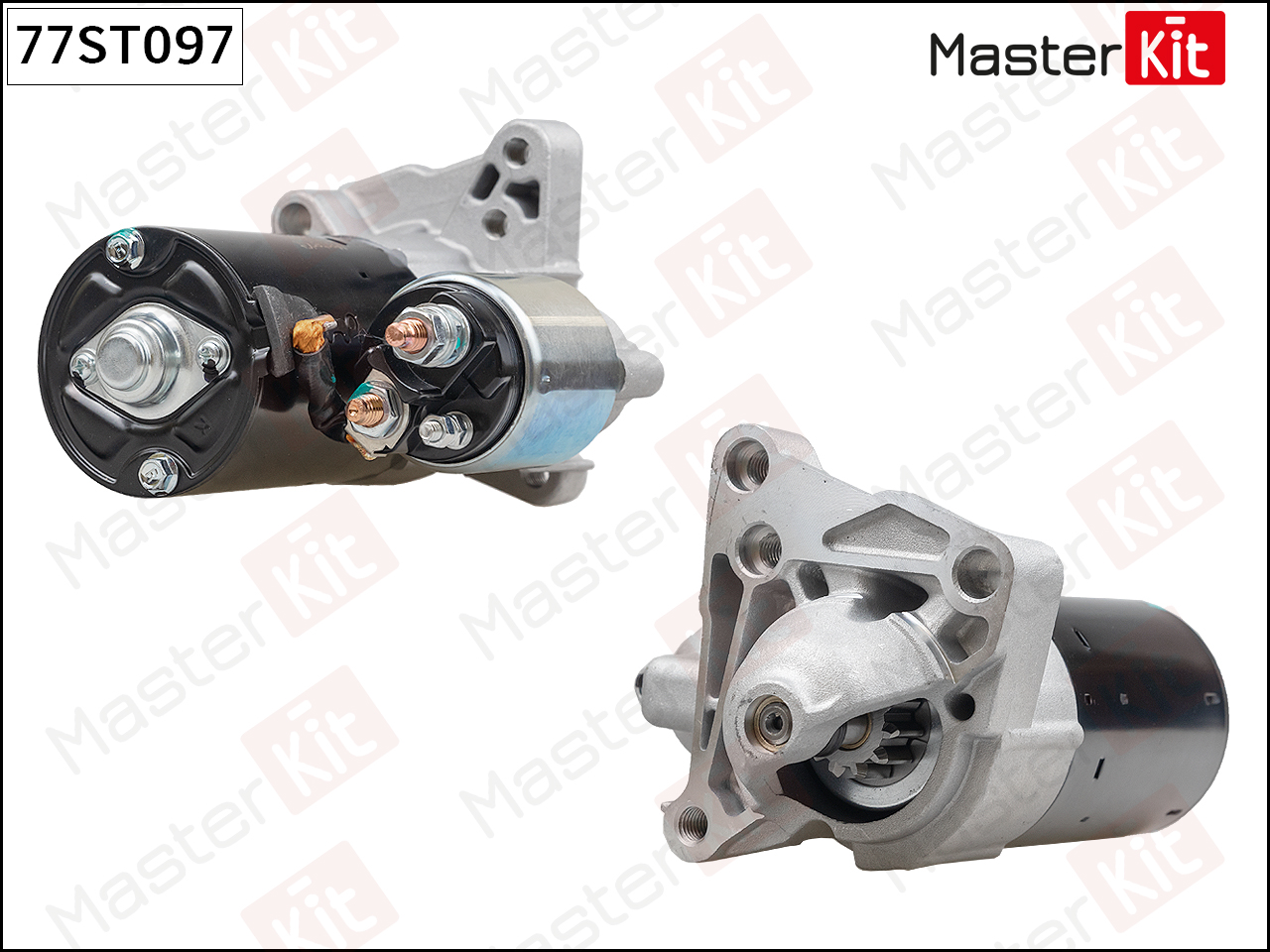 Стартер RENAULT DUSTER, MEGANE II/III 2.0 (1.2kw)