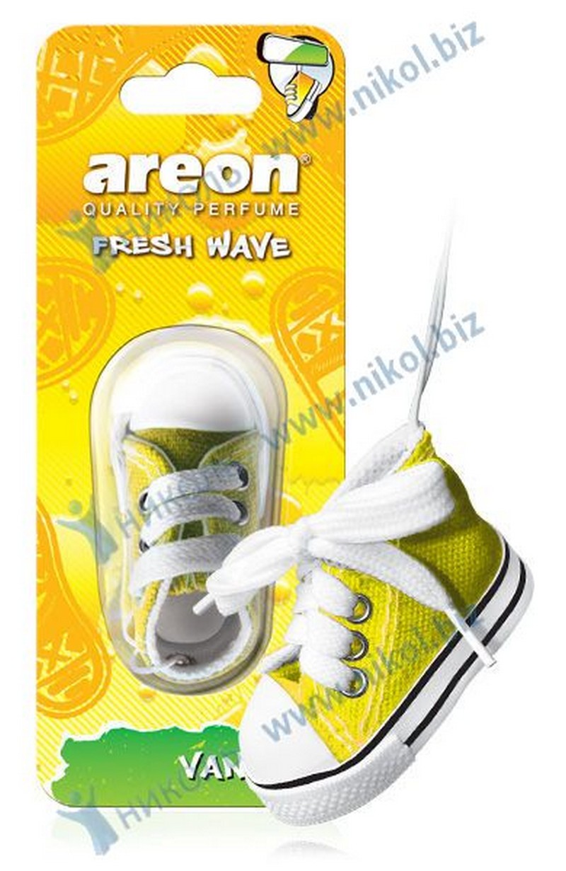 Освежитель подвесной кед AREON FRESH WAVE ваниль