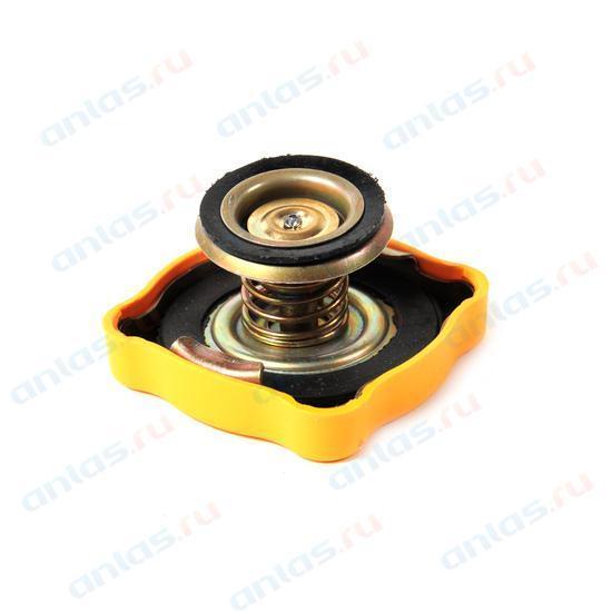 Крышка радиатора для а/м ВАЗ 2101 метал/пластмасса желтая ЕвроДеталь