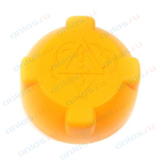 Крышка расширительного бачка для а/м ВАЗ 2108-2110 желтая ЕвроДеталь 