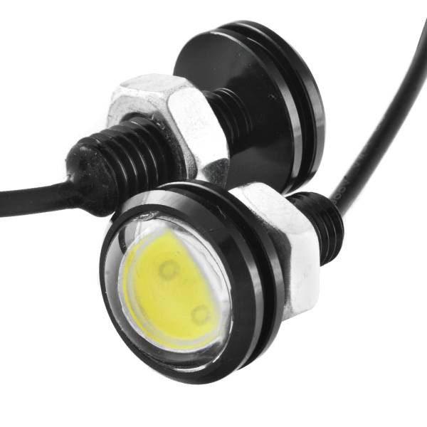 Фары дневного света 12 В 1 LED сверхмощные белые 1,5 Вт 2 шт. Skyway