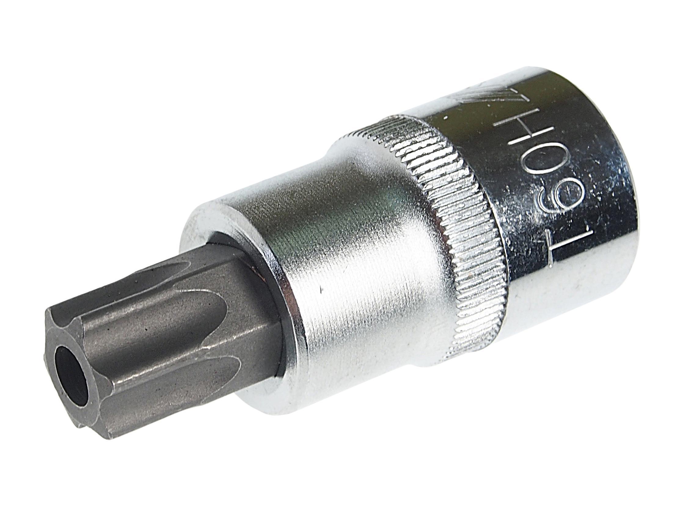Головка с вставкой Torx с отверстием 1/2" T-60H L= 55 мм JTC