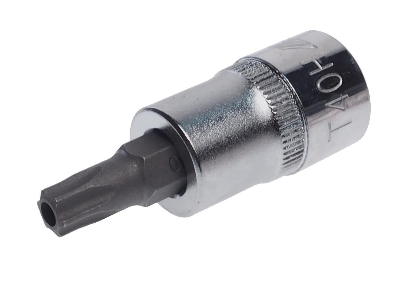 Головка с вставкой Torx с отверстием 3/8" T-40H L= 37 мм JTC